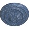 Ekena Millwork Saverne Ceiling Medallion, Hand-Painted Americana Crackle, 18 1/2"W x 13 1/2"H x 1 7/8"P CM18SAAMC - alternate 2